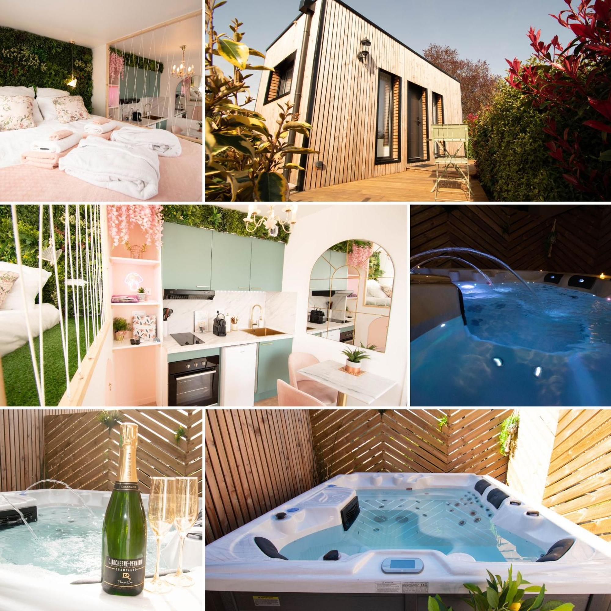 Studio Les 2 Fees - Jacuzzi - Deco Feerique Montfort-sur-Meu Exteriér fotografie